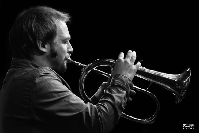 Portait du trompettiste Julien Allour