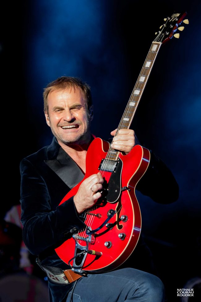 Portrait de Bruno Bongarçon, guitariste de Michel Fugain aux Musicales de Noirmoutier