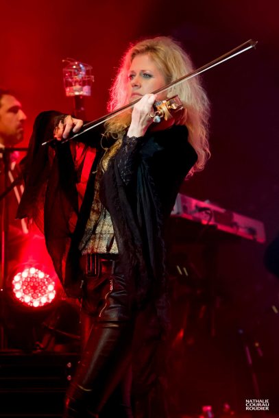 Portrait de la violoniste Line Kruze