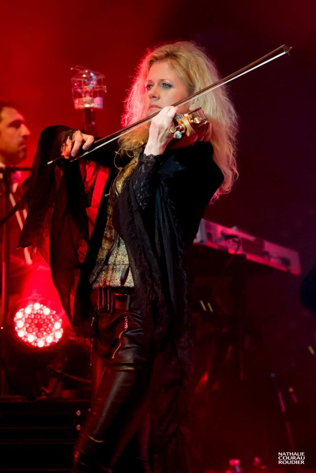 Portrait de la violoniste Line Kruze