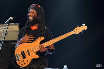 Portrait du bassiste Olivier Carole