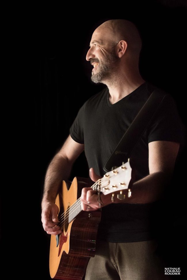 Portrait de Guillo en concert