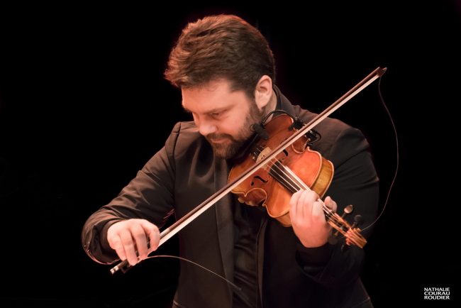 Le violoniste Johan Renard en concert