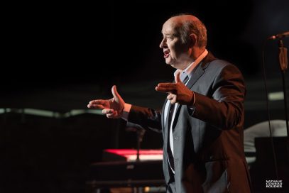 Portrait de Michel Jonasz en concert à Noirmoutier