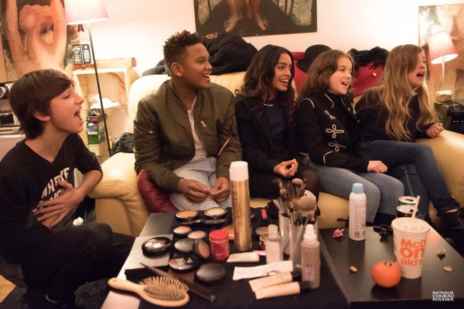 Les Kids United aux Studios de la Seine