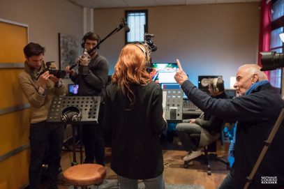 Michel Fugain en studio