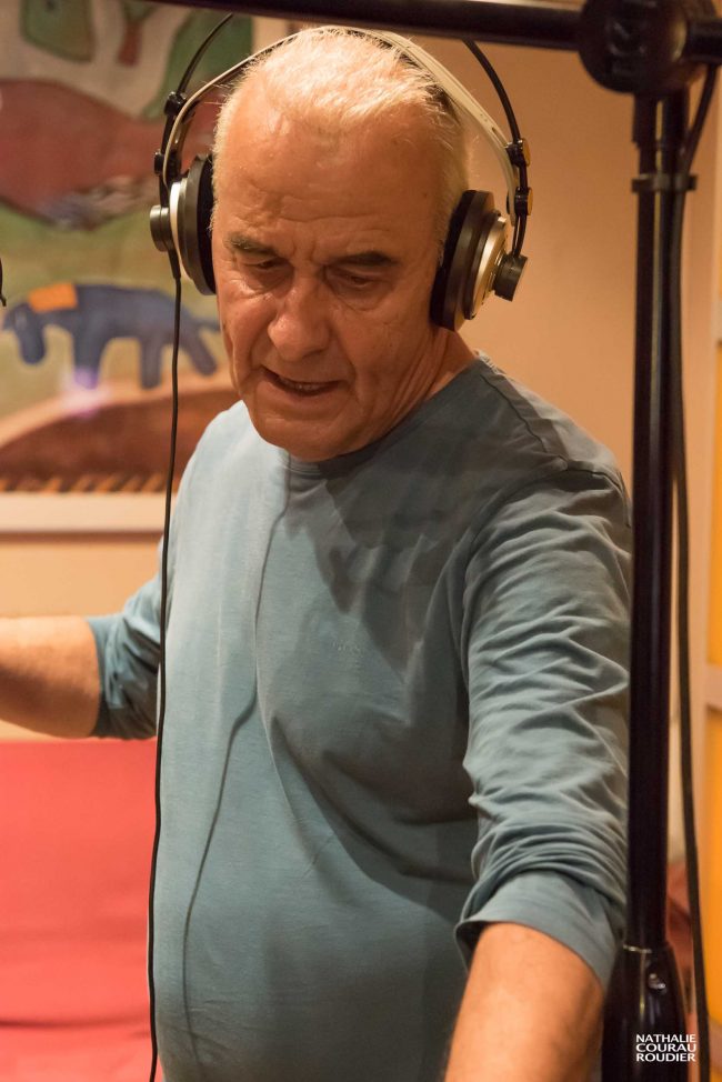 Michel Fugain en studio