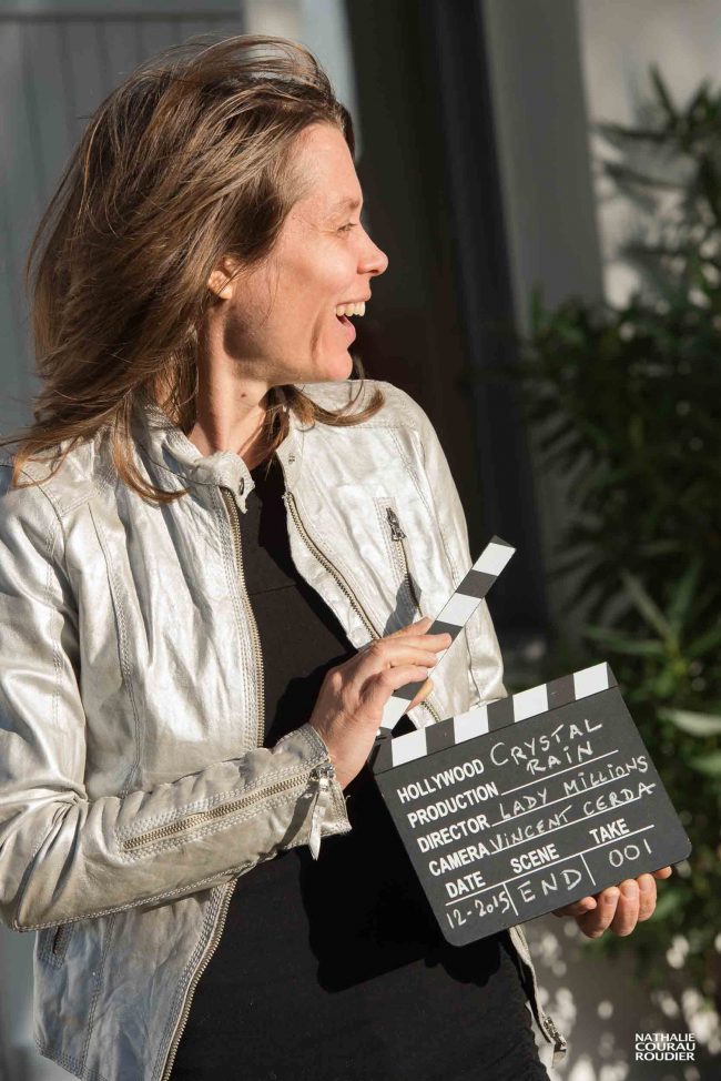 Clap ! Céline Bonacina, tournage de Crystal Rain