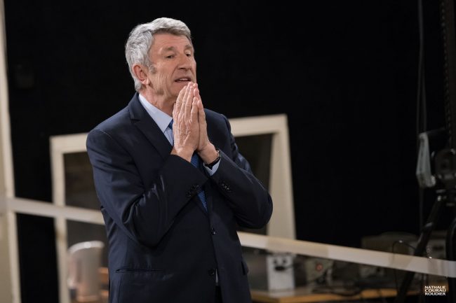 Philippe de Villiers donne ses directives au Choeur Vittoria