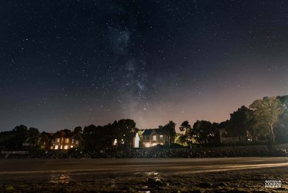 Plage des Souzeaux sous la Voie Lactée, Noirmoutier