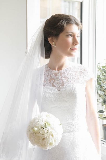 Portrait de mariée - photographe Nathalie Courau Roudier