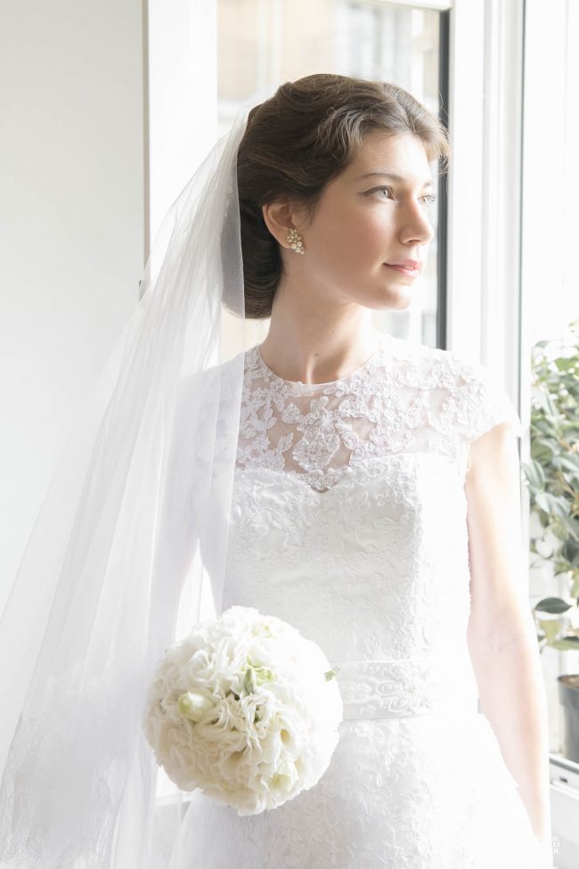 Portrait de mariée - photographe Nathalie Courau Roudier