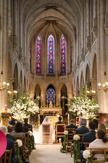 Messe de mariage sous la voûte de Saint-Germain l'Auxerrois à Paris - photographe Nathalie Courau Roudier