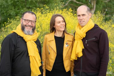 Céline Bonacina Fly Fly portrait du trio