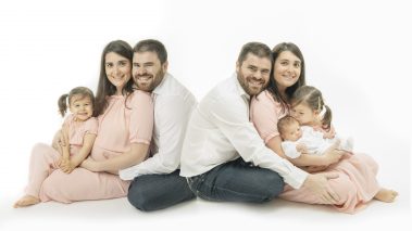 Séance Photos de Grossesse "Avant-Après" au studio photo de Neuilly par Nathalie Courau Roudier
