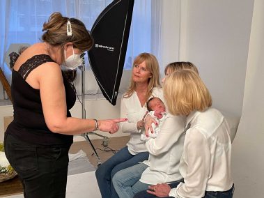 Photos de naissance en studio Neuilly-sur-Seine