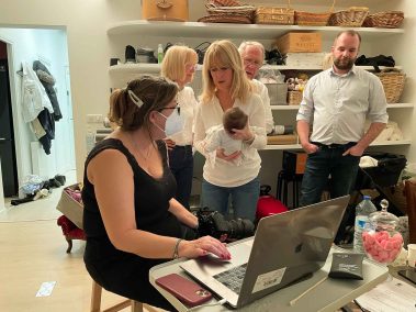 Photos de naissance en studio Neuilly-sur-Seine