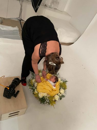 Photos de naissance en studio Neuilly-sur-Seine