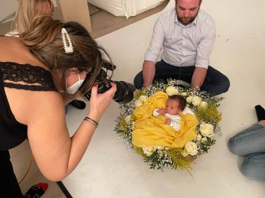 Photos de naissance en studio Neuilly-sur-Seine