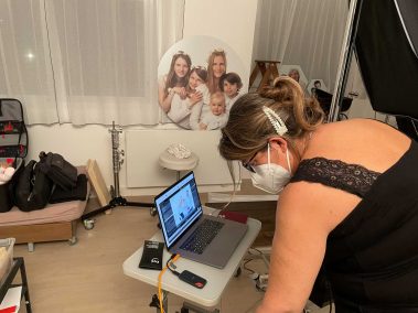 Photos de naissance en studio Neuilly-sur-Seine