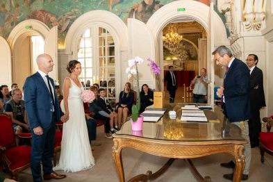 Mariage civil par Jean-Christophe Fromentin à Neuilly-sur-Seine
