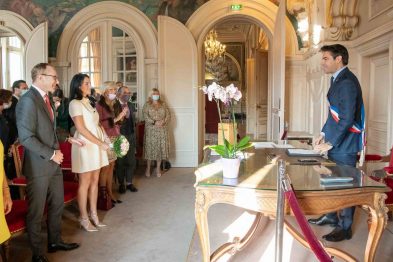 Mariage civil par Anthony Dodeman, conseiller municipal de Neuilly-sur-Seine